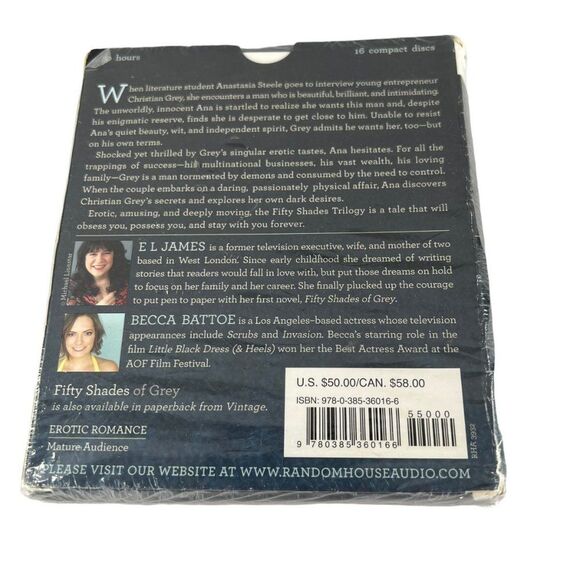 New Sealed Fifty Shades of Grey Audio Book CD - Picture 7 of 7